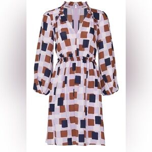 kate spade New York Geo Squares Dress